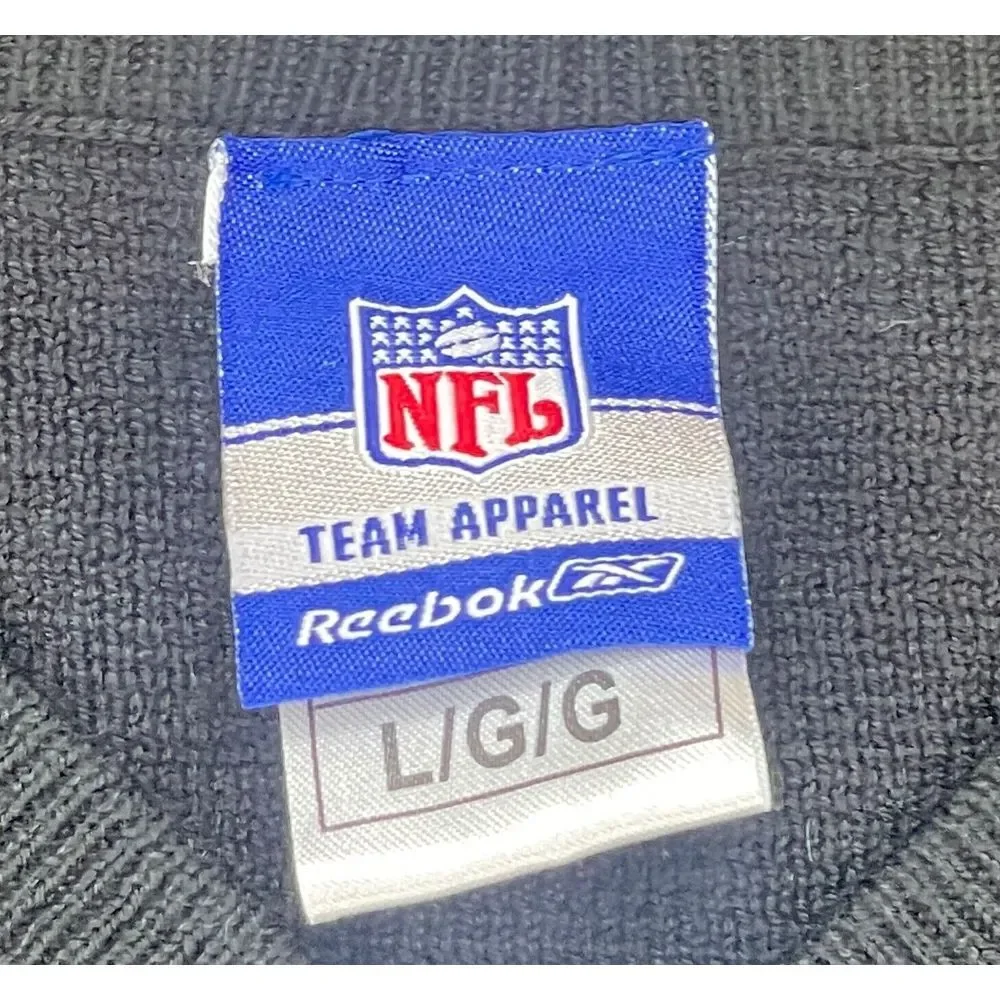 Reebok NFL Team Apparel Vintage Tampa Bay Buccaneers Sweater Vest Size Large - Picture 7 of 12